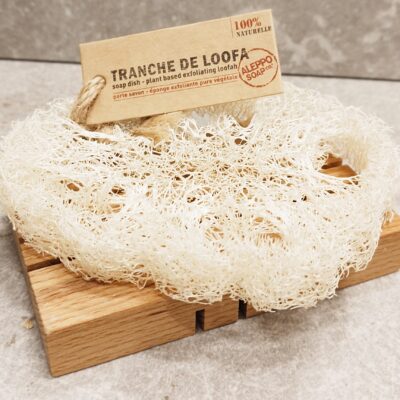 Luffaskiva - Tvålfat