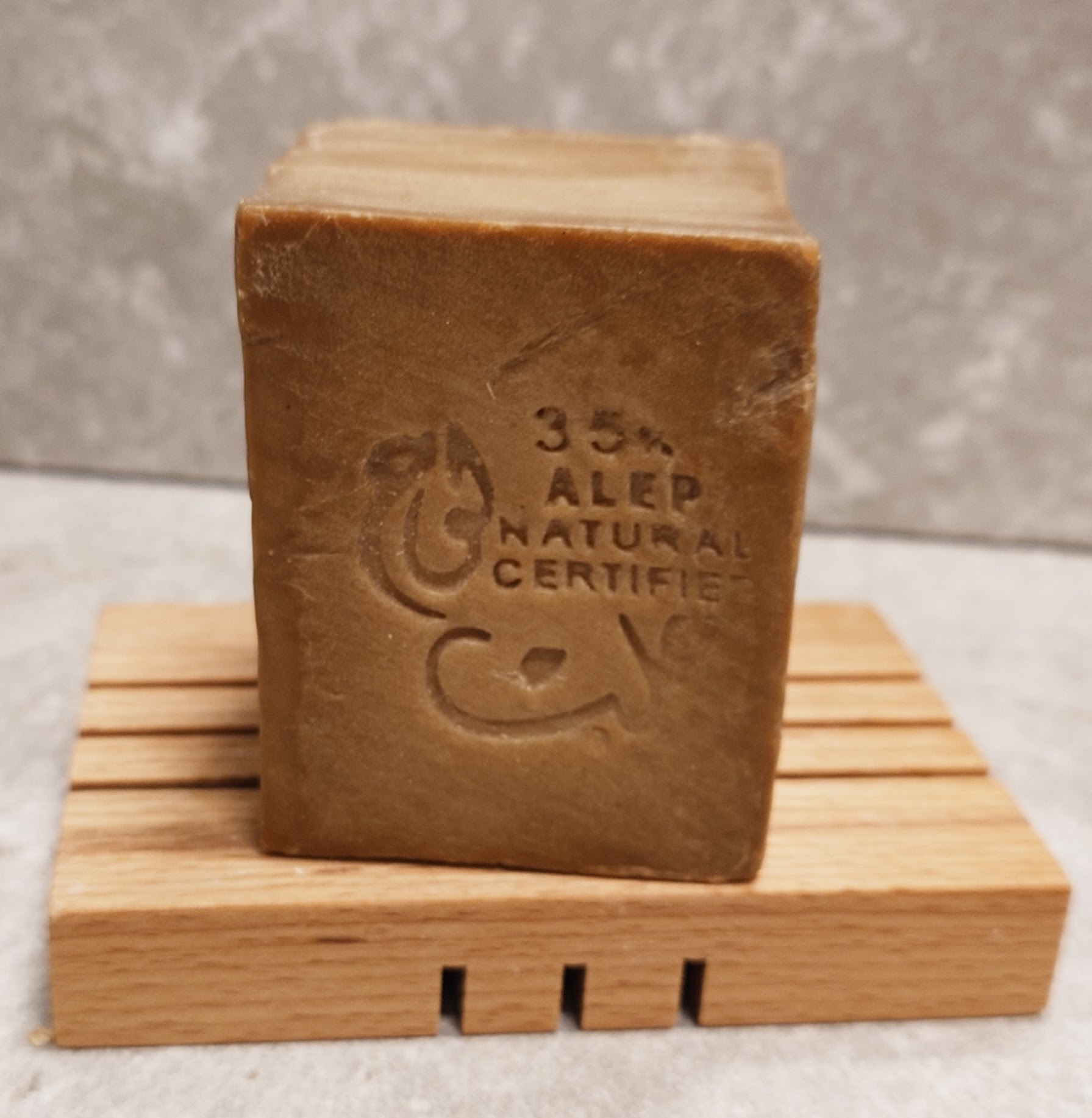 Tadé Aleppotvål 35% Lagerbärsolja - 190g - Bild 5