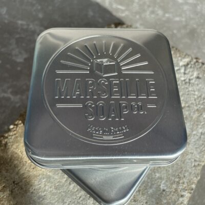 aluminium tvålburk för Marseille tvålar från tadé