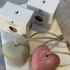 Grönt Lerhjärta Tvål på Rep från Andorinha Algarve Soap & Beauty - 95 g - Bild 4