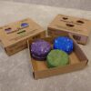 Paket med 3 st blandade mini Schampobars - 10 g
