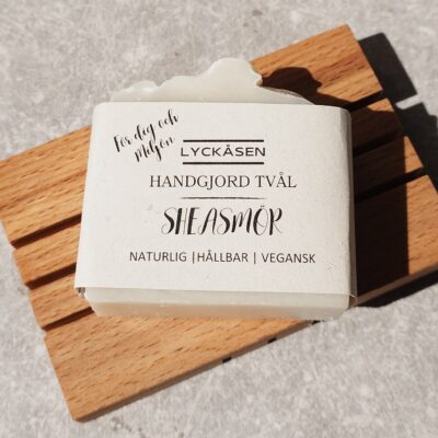 Ekologisk Naturlig Tvål Sheasmör  från Lyckåsen - 110g
