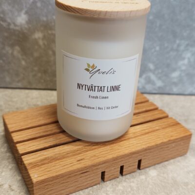 Ekologiskt Doftljus Nytvättat Linne från Yvelis - Lilla