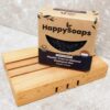 Schampobar Bright Violet från Happy Soaps - 70 g