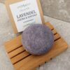 Schampokaka Lavendel & Havssalt från Annas Eko- 75 g - Bild 2