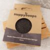 100 % Naturlig Konjaksvamp – Svart– för Fet Hud från Happy Soaps