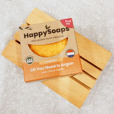 Schampobar  - Oil You Need is Argan från Happy Soaps - 70 g