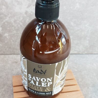 Flytande Aleppotvål 500ml Organic Black från Tadé 500ml