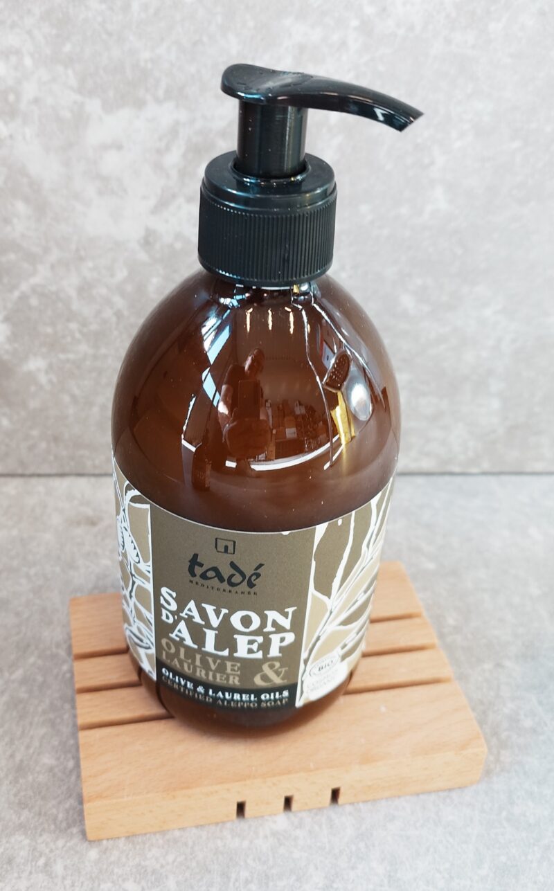 Flytande Aleppotvål 500ml Organic Black från Tadé 500ml