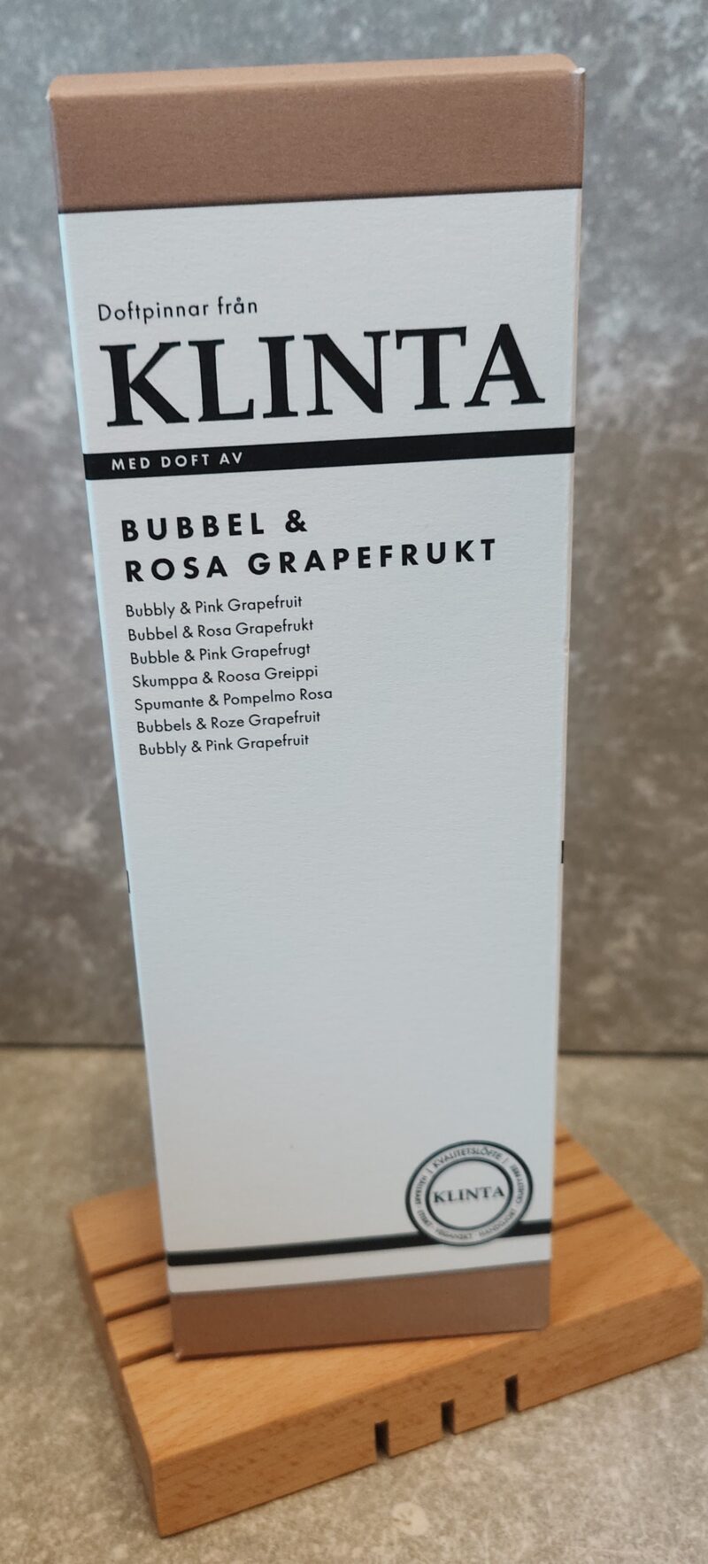 Doftpinnar Bubbel & Rosa Grapefrukt från Klinta