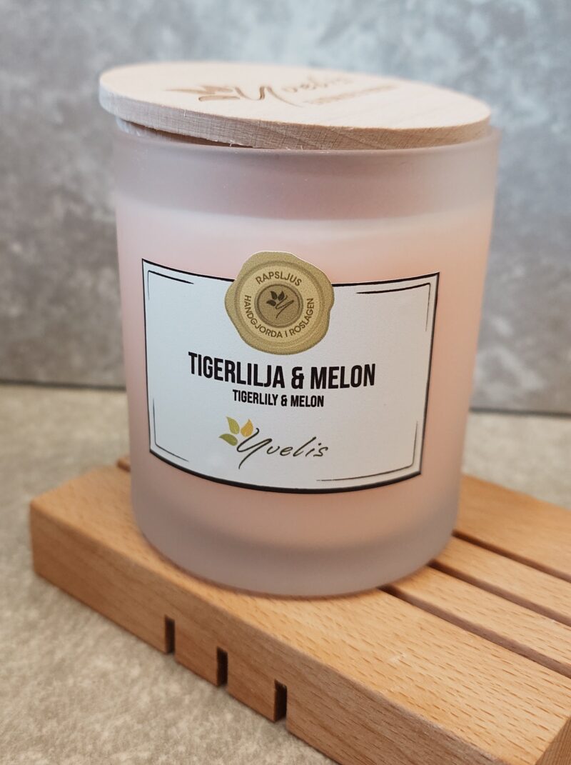 Doftljus Tigerlilja & Melon från Yvelis - Stora