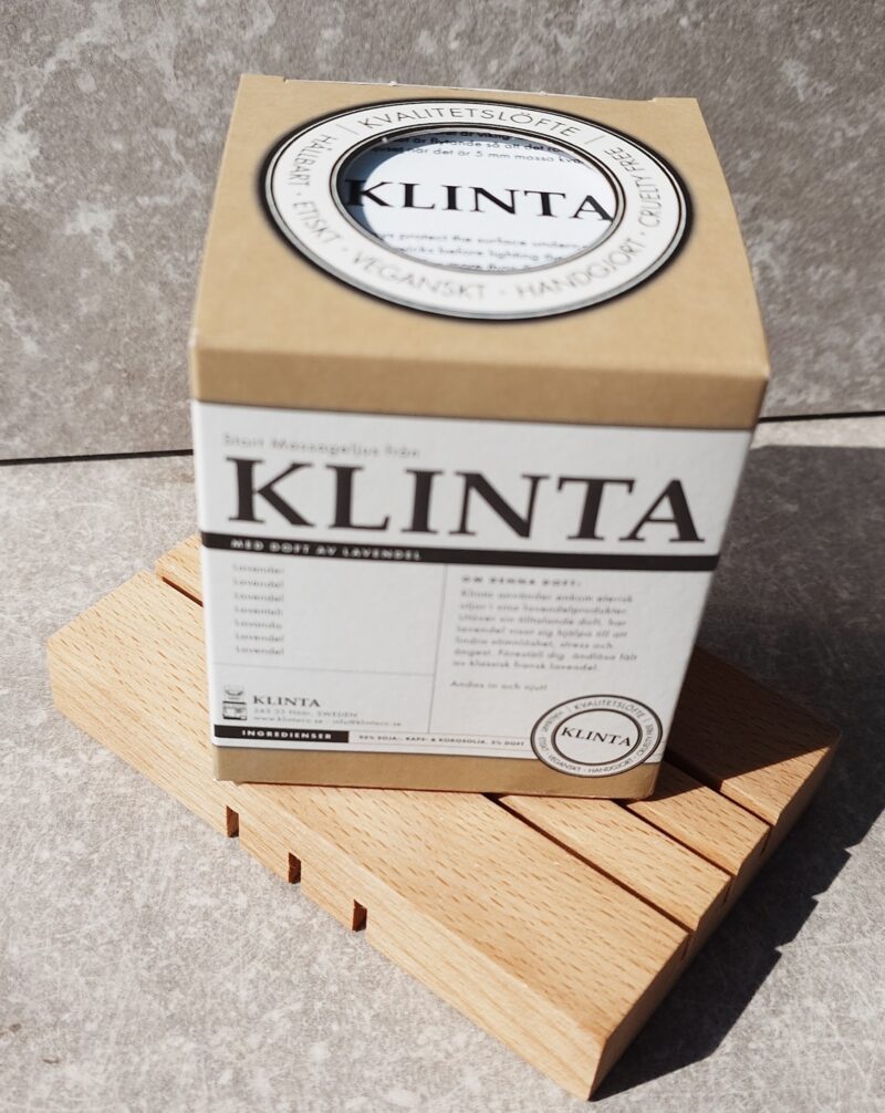Ekologiskt Doftljus Lavendel från Klinta