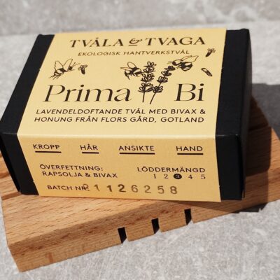 Ekologisk Tvål & Schampobar Prima Bi från Tvål & Tvaga - 120g
