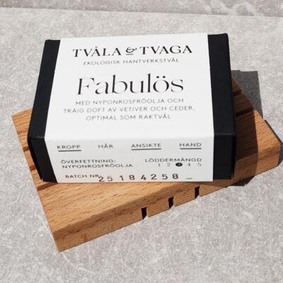 Ekologisk Tvål & Schampobar Fabulös från Tvåla & Tvaga - 120g