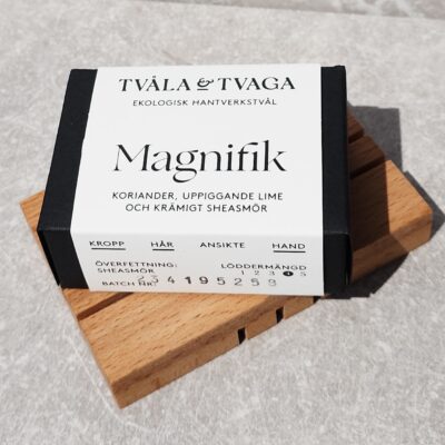 Ekologisk Tvål & Schampobar Magnifik från Tvål & Tvaga - 120g