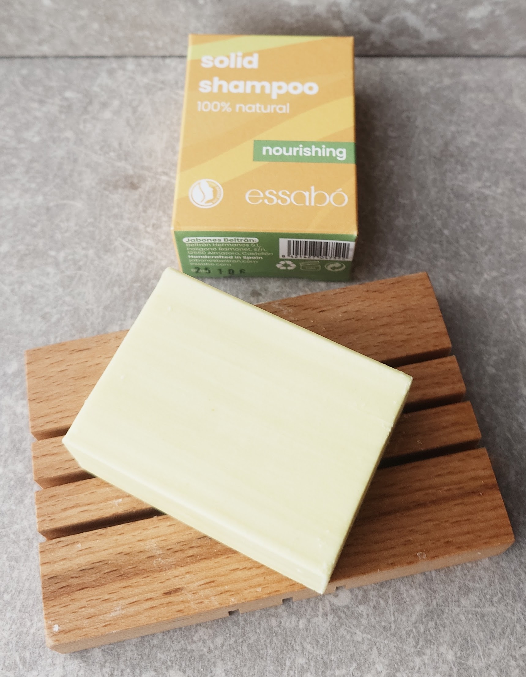 Ekologiskt Schampoo Närande från Essabó Spanien - 100g