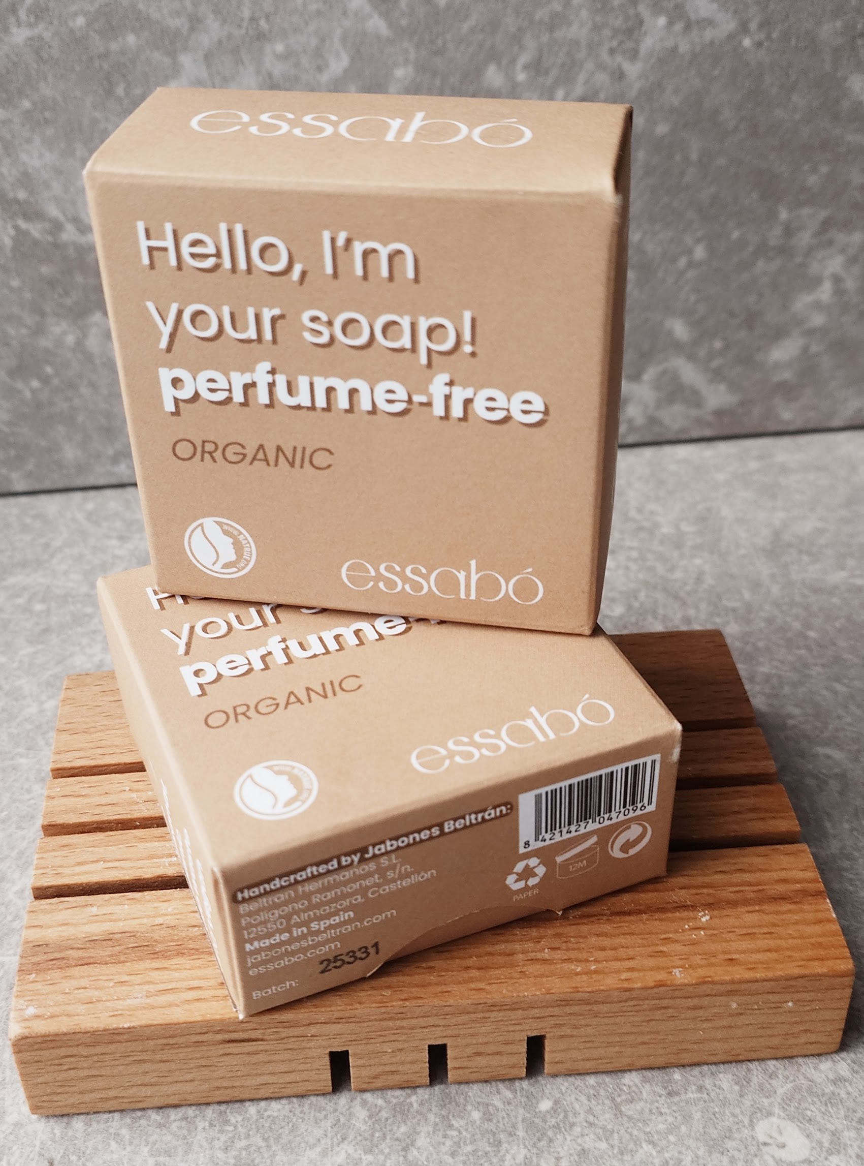 Ekologisktvål - Parfymfri från Essabó Spanien - 120g - Bild 3