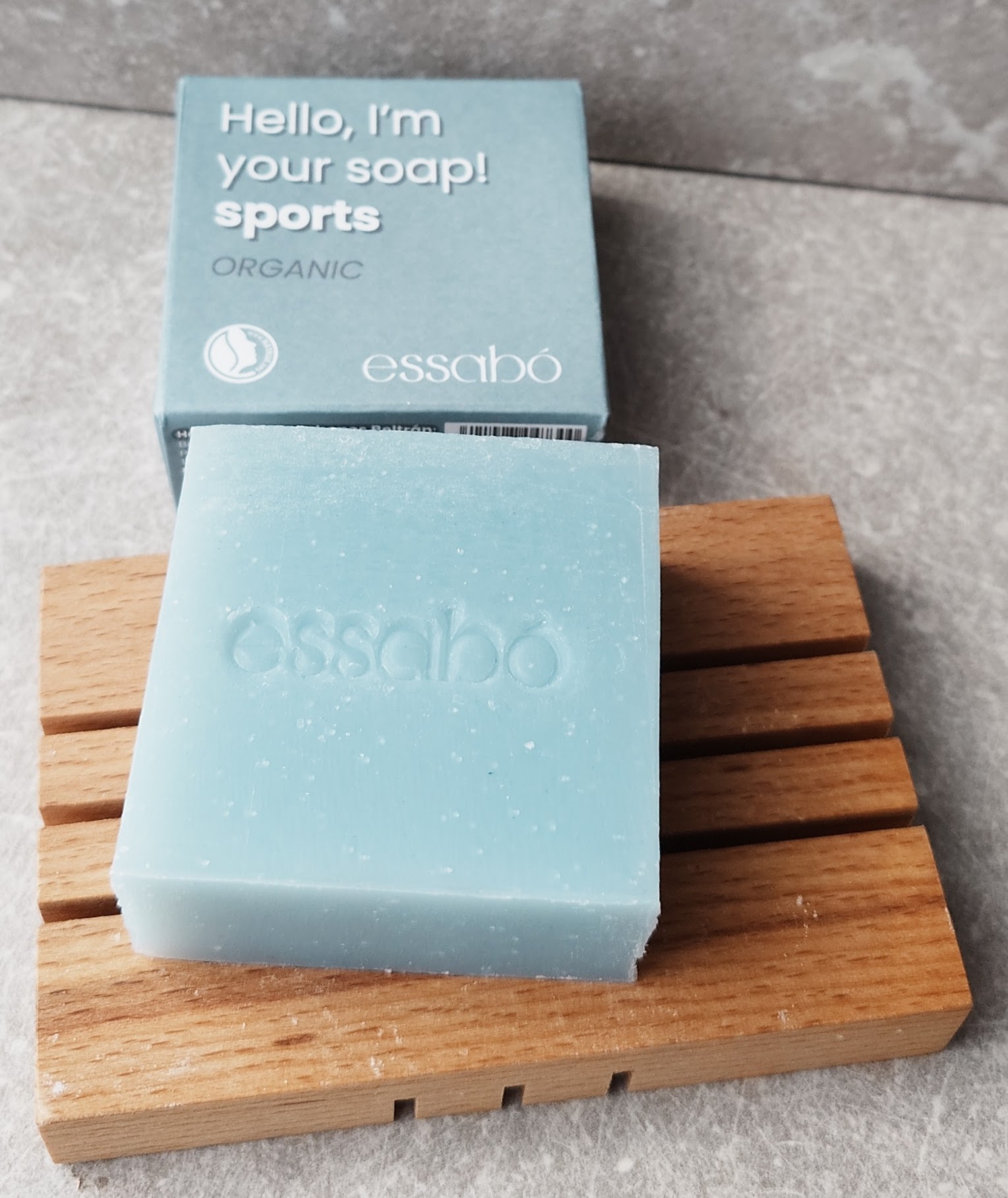 Ekologisktvål - Sport med Mentol från Essabó Spanien - 120g