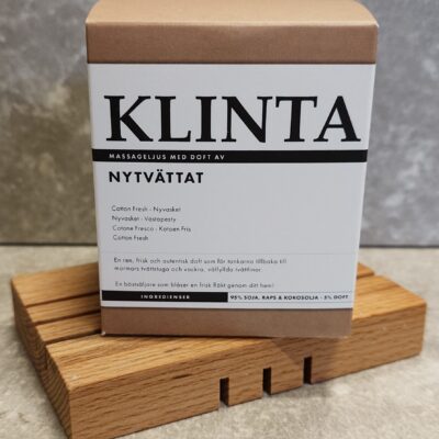 Ekologiskt Doftljus Nytvättat från Klinta