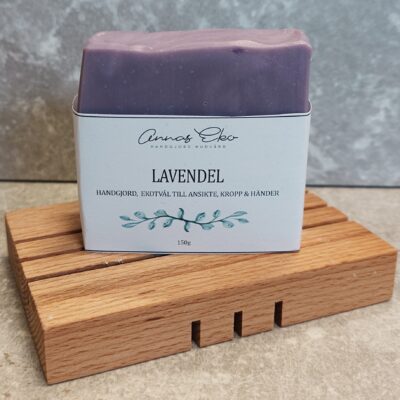 Annas Eko Handgjord Tvål - Lavendel 150 g
