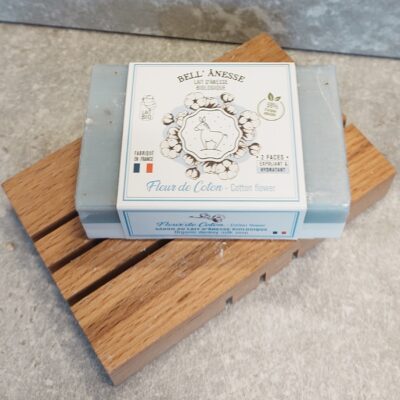 Marseille Fast Tvål med Åsnemjölk och Vit Bomull 125g