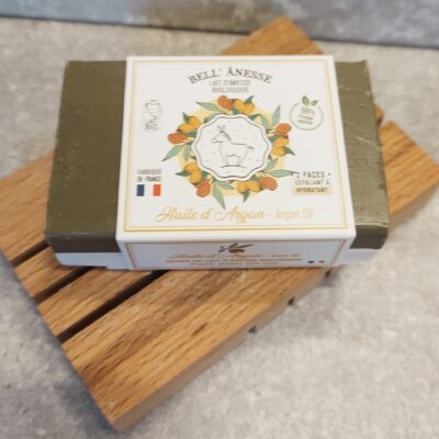 Marseille Fast Tvål med Åsnemjölk och Arganolja 125g