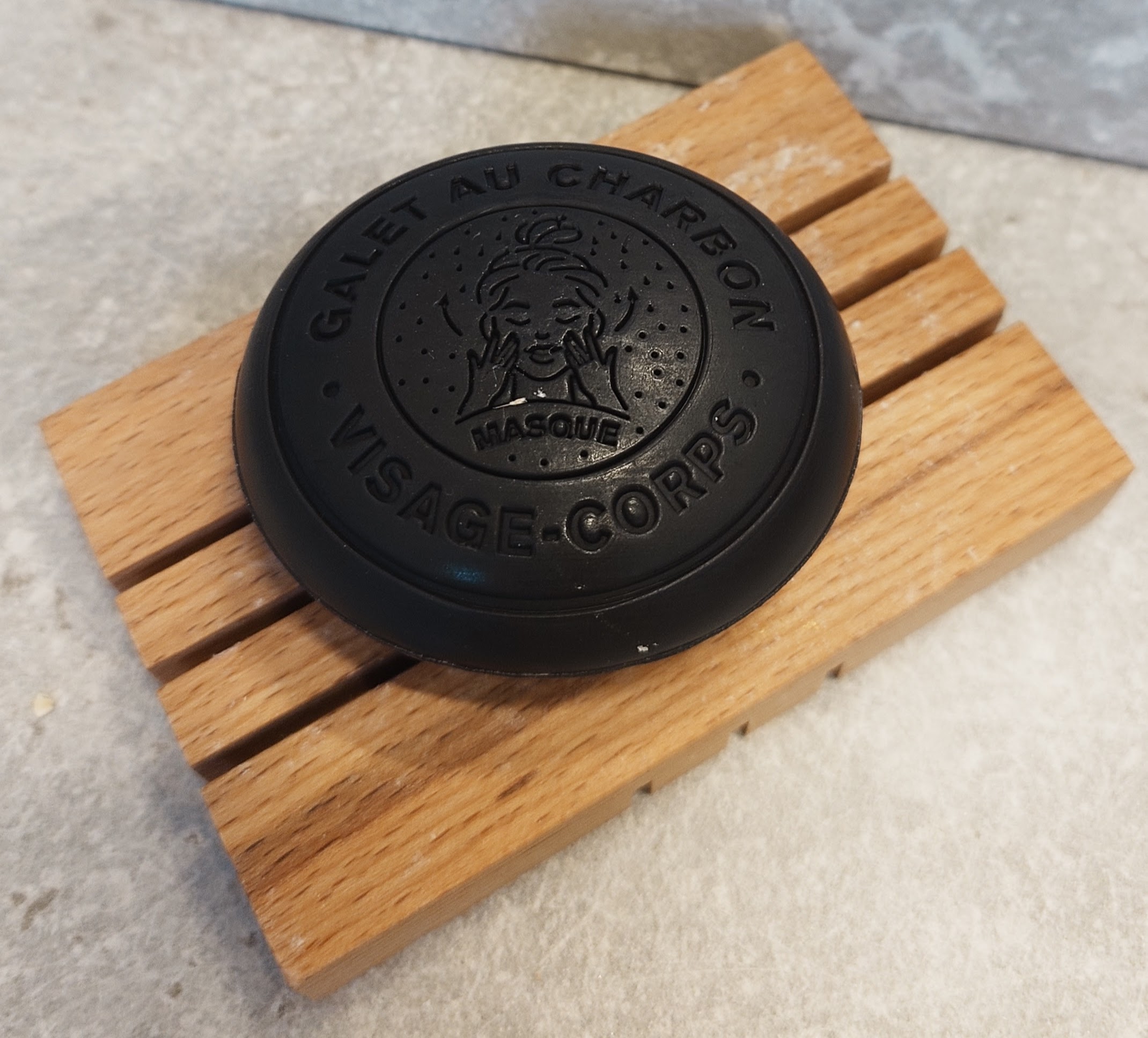 Ansiktstvål med Aktivt Kol och Åsnemjölk från Marseille 125 g