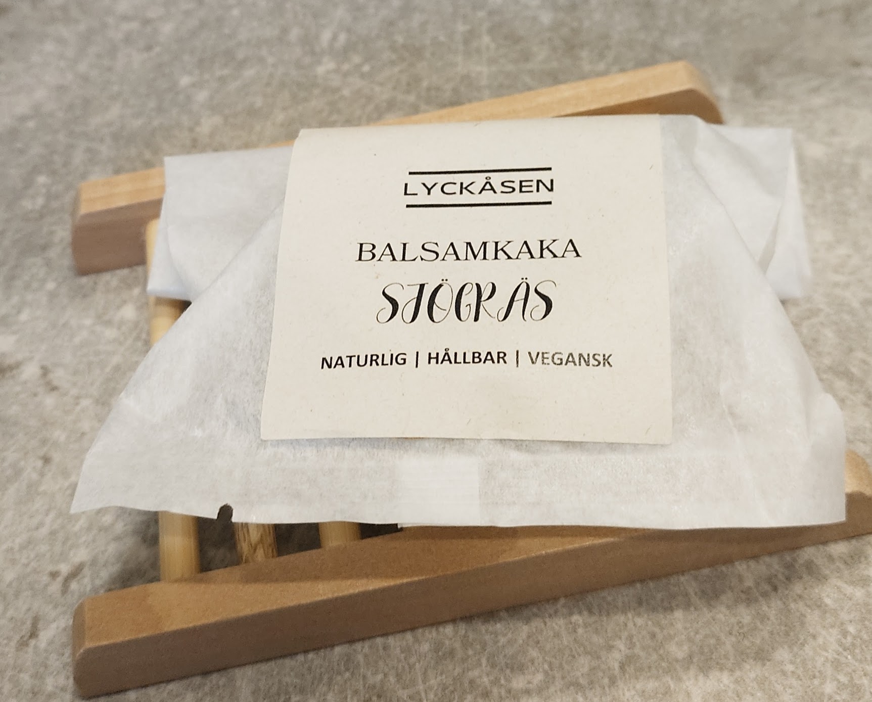 Ekologisk Balsamkaka Sjögräs - från Lyckåsen - 45g