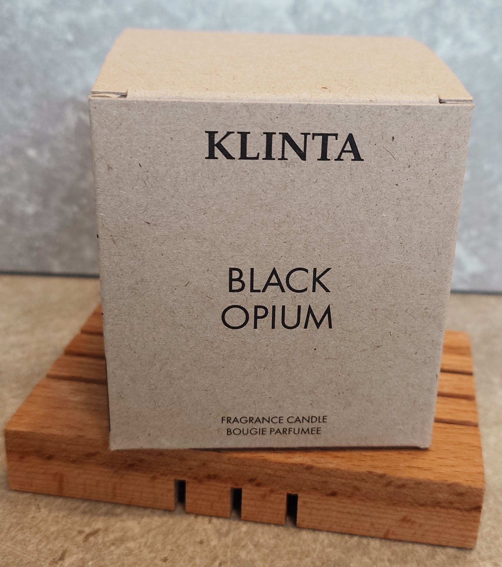Ekologiskt Doftljus Black Opium från Klinta - Bild 3